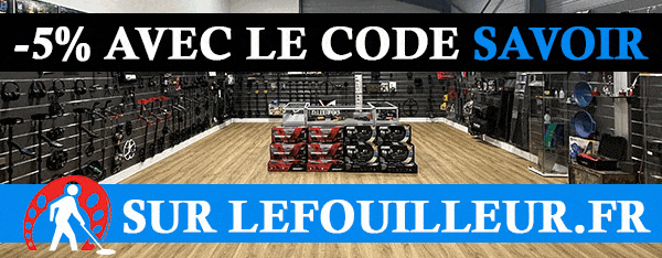 Nokta FindX : Le meilleur détecteur pour commencer 8 code promo pour la boutique du Fouilleur détecteur de métaux